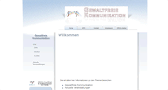 Desktop Screenshot of gewaltfreie-kommunikation.orca-institut.de