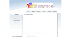 Desktop Screenshot of mediationsausbildung.orca-institut.de
